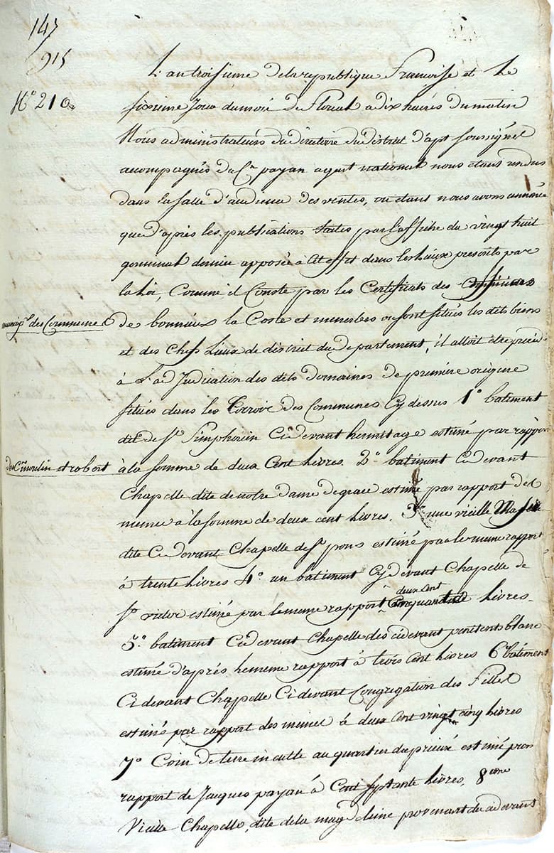 Manuscrit numérisé