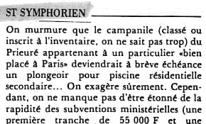 Article de presse